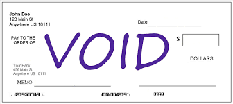 Voided Check